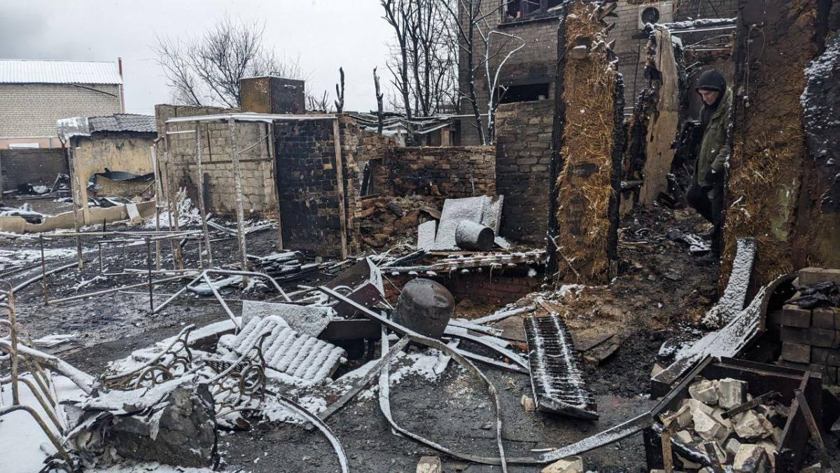 Фото: последствия удара по Харькову (Олег Синегубов)